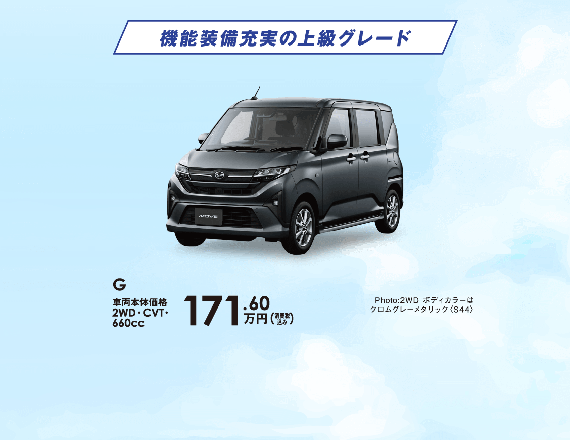 新型ムーヴG