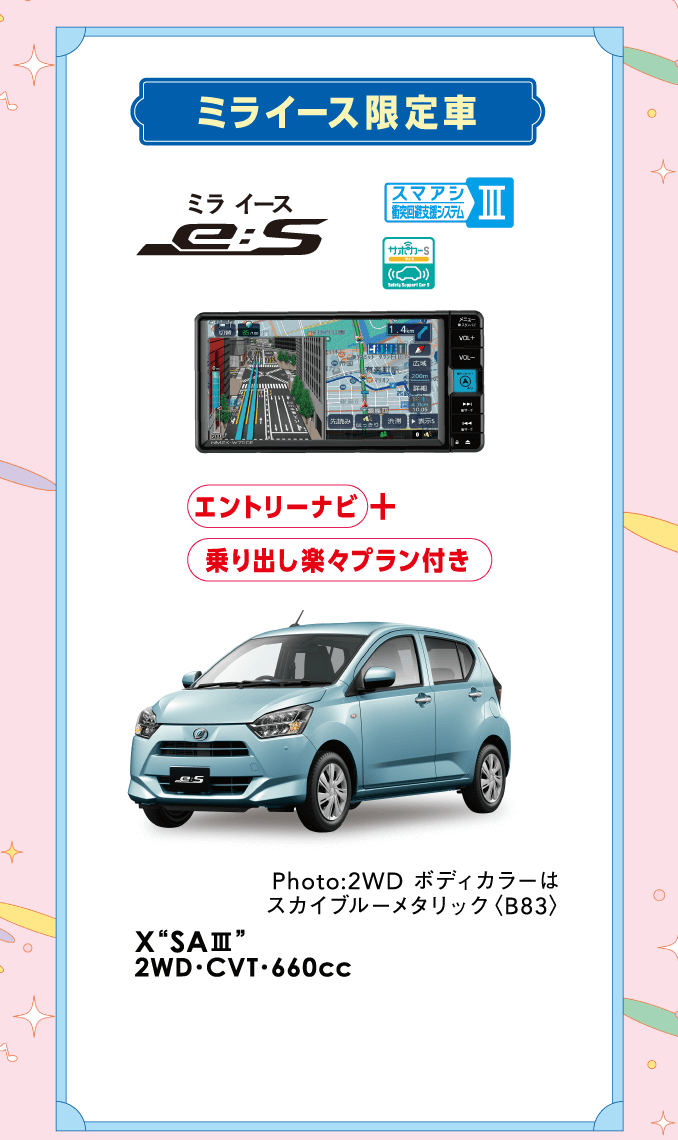 ミライース X“SAⅢ”