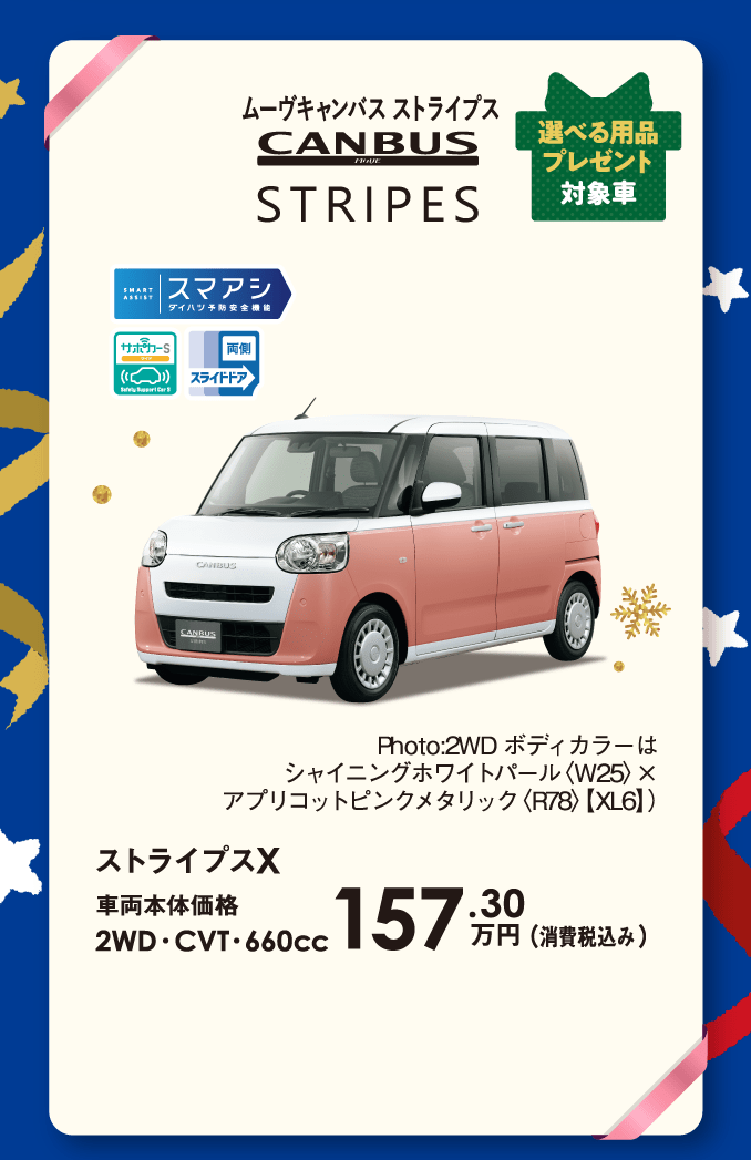 ムーヴキャンパス ストライプス