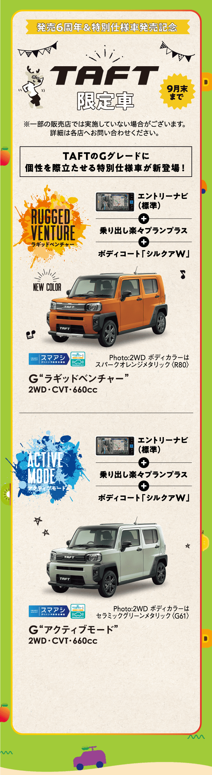 タフト限定車